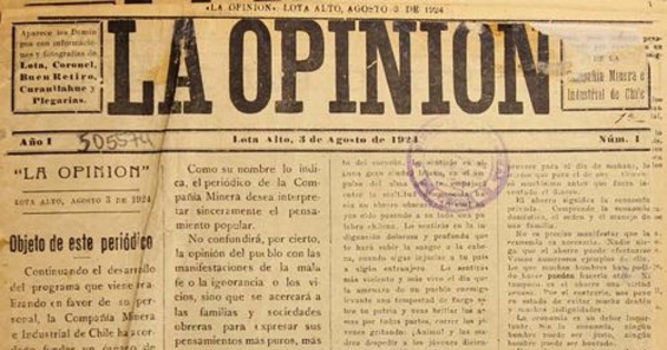 La Opinión: año 1-3, n° 1-105, 3 de agosto de 1924 a 15 de diciembre de 1926