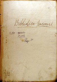 Oficio al Ministerio de Hacienda solicitando libros en préstamo