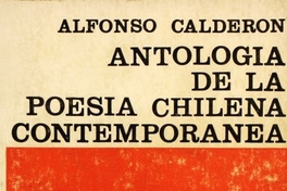 Antología de la poesía chilena contemporánea