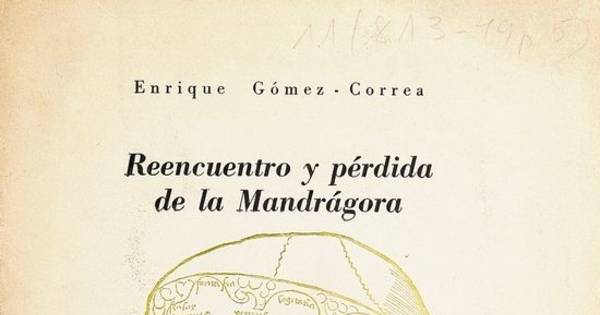 Reencuentro y pérdida de la Mandrágora