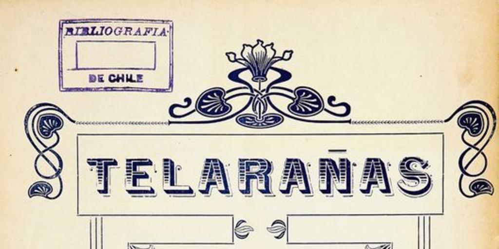 Telarañas: año 1, n° 1-8, 4 de enero a 22 de abril de 1914