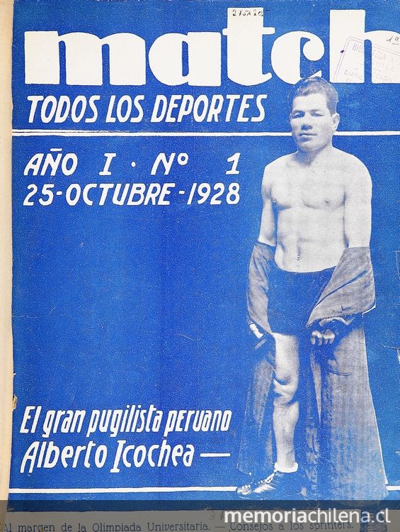 Match: año 1, no. 1-21, 25 de octubre de 1928 a  21 de junio de 1929