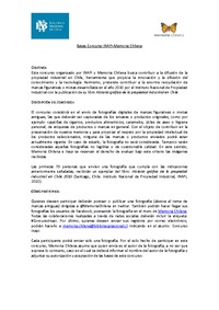 Bases concurso Inapi-Memoria Chilena.