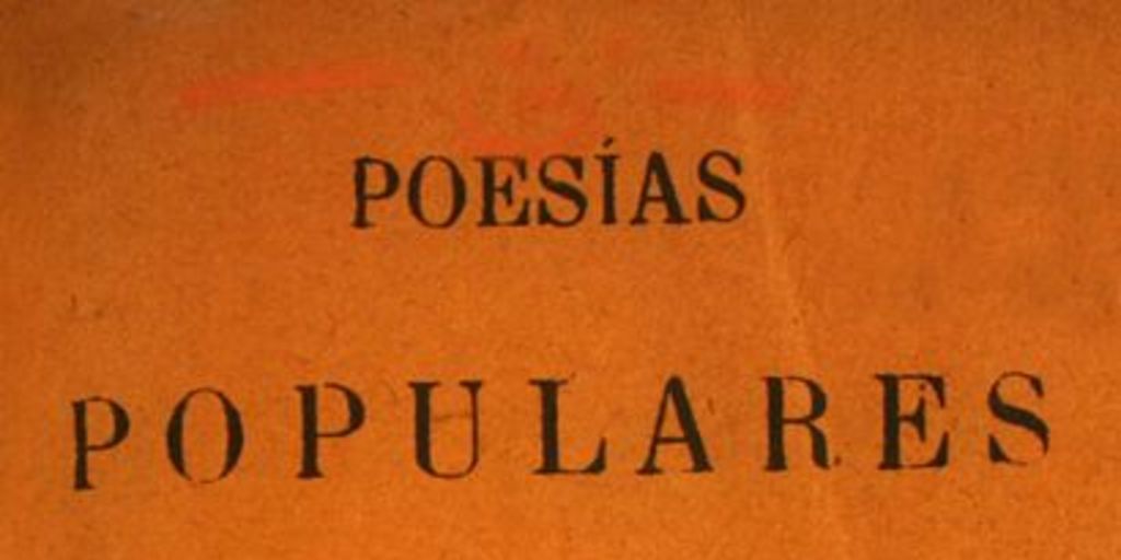 Poesias populares: tomo 10