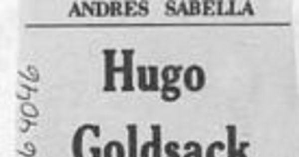 Hugo Goldsack