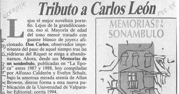 Tributo a Carlos León