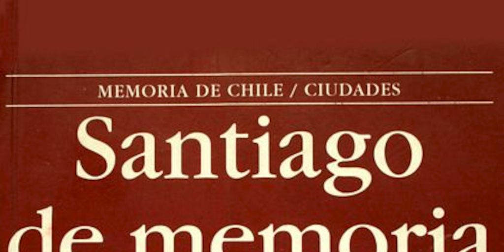 Santiago de memoria