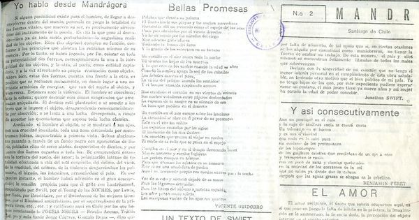 Mandrágora: nº 2, diciembre de 1939