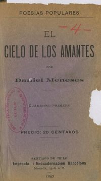 El cielo de los amantes: cuaderno primero