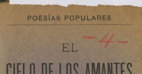El cielo de los amantes: cuaderno primero