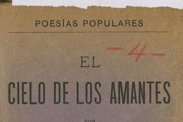 El cielo de los amantes: cuaderno primero