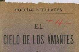 El cielo de los amantes: cuaderno primero