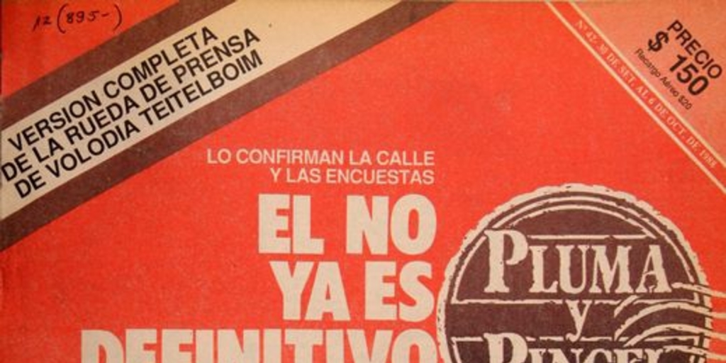 Pluma y Pincel: nº 40, 1988