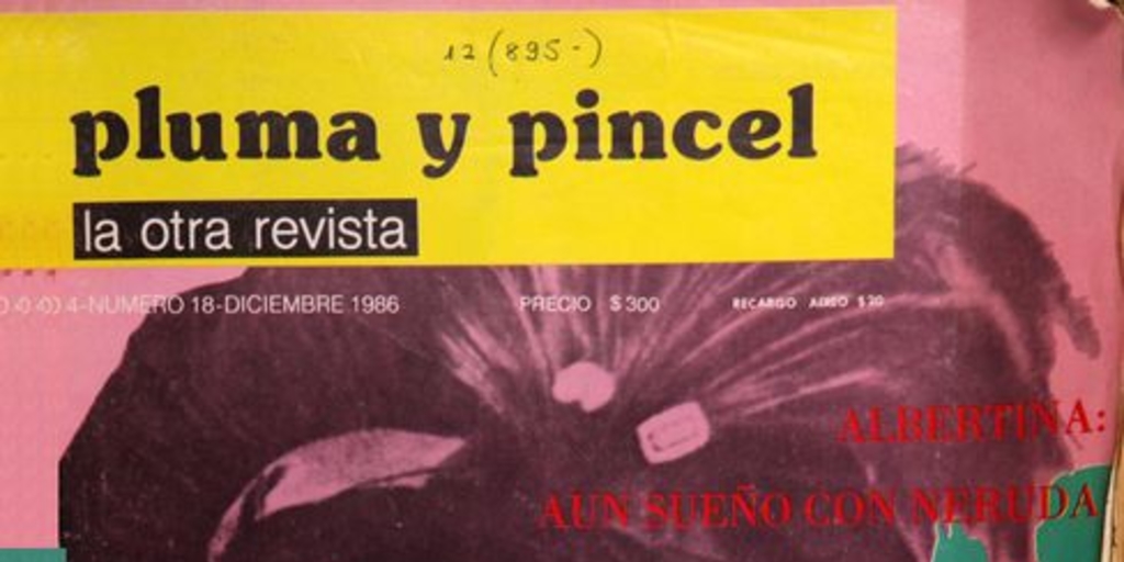Pluma y Pincel: nº 18, 1986