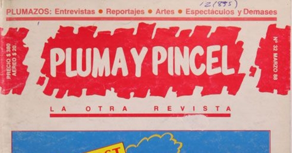 Pluma y pincel: nº 32-55, marzo a diciembre de 1988