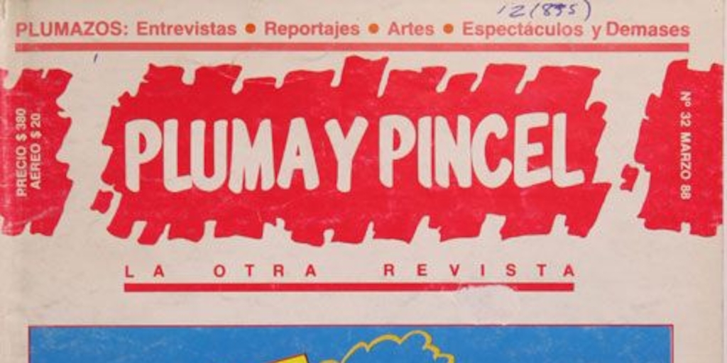 Pluma y pincel: nº 32-55, marzo a diciembre de 1988