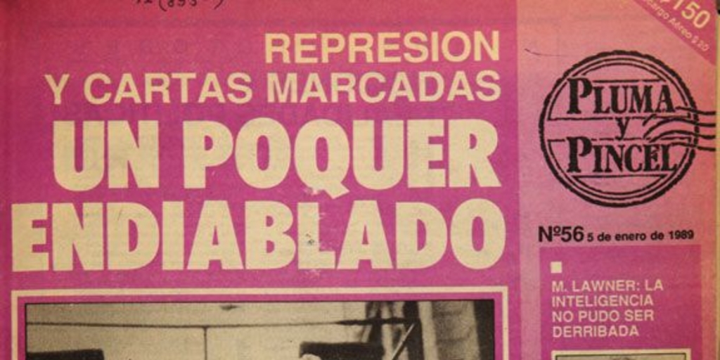 Pluma y pincel: nº 56-81, 5 de enero a 28 de junio de 1989