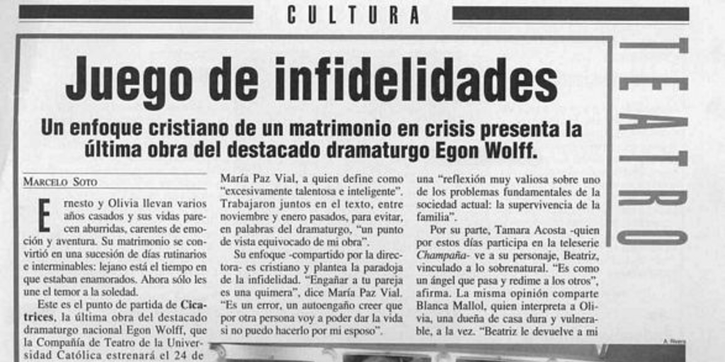 Juego de infidelidades