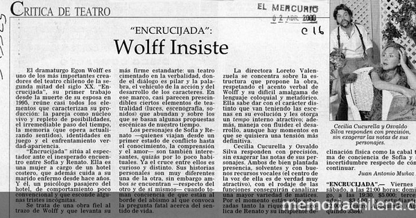 Wolff insiste: Encrucijada