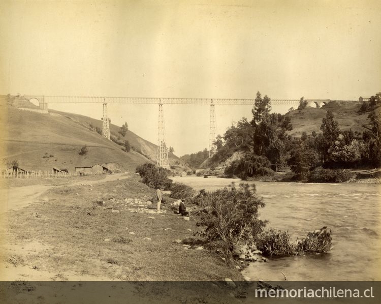 Viaducto del Malleco, 1890