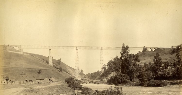 Viaducto del Malleco, 1890