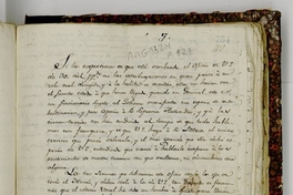 [Carta] 1813 Nov. 9, Talca [a] Exmo. Gral. en Gefe del Exercito Restaurador Dn. Jose Miguel de Carrera [manuscrito]