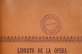 Libreto de la opera Salinara en tres actos: escenas populares en las salinas de Istria