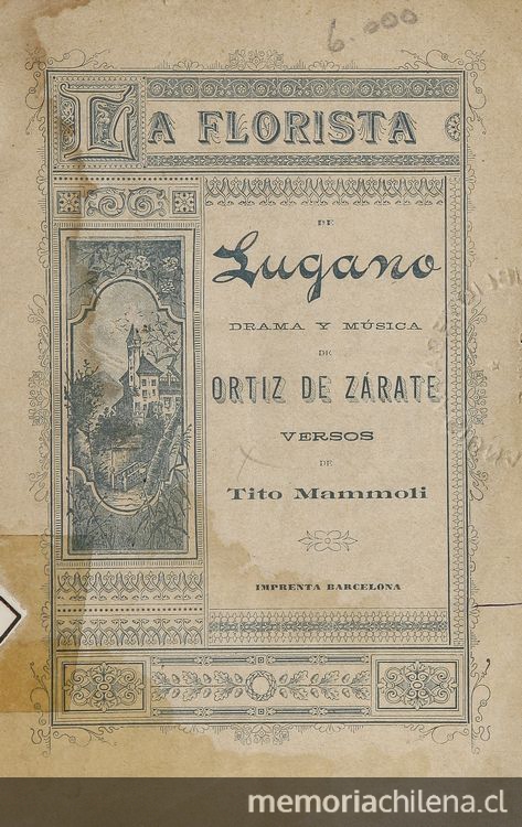 La florista de Lugano: drama i música