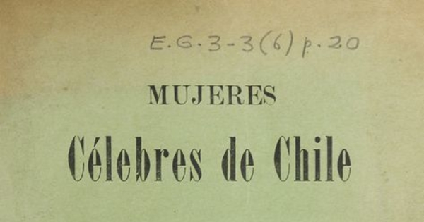 Mujeres célebres de Chile