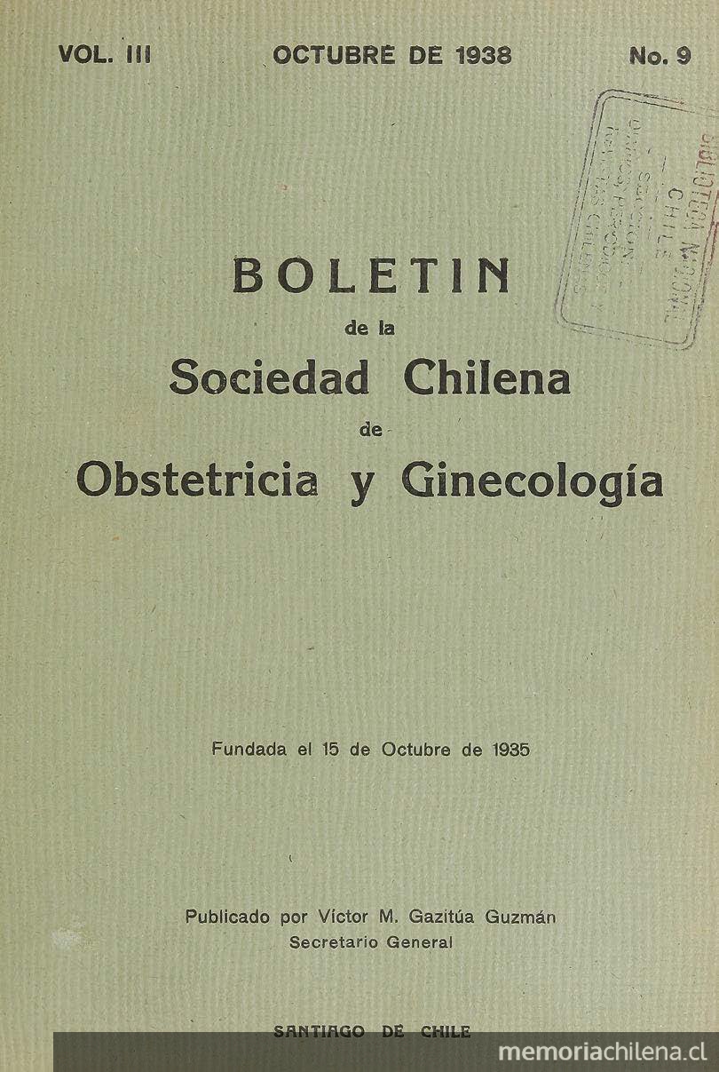 Problemas de obstetricia social: proyecto de protección maternal e infantil por el Estado