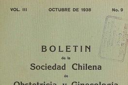 Problemas de obstetricia social: proyecto de protección maternal e infantil por el Estado