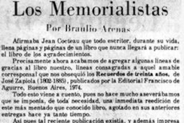 Los memorialistas