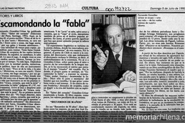 Escamondando la "fabla"