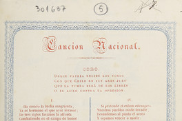 Canción nacional de Chile