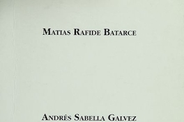 Andrés Sabella Galvez: (1912-1989)