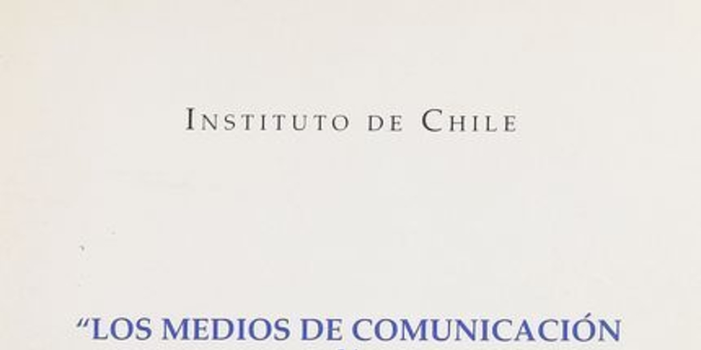 Los Medios de comunicación y la cultura del idioma : (mesa redonda) 1996