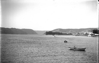 Vista del río Maule y Constitución, 1910
