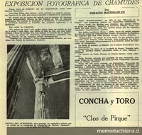 Exposición fotográfica de Chamudes