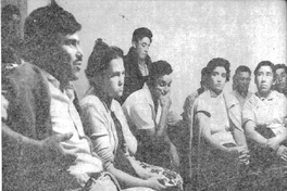 Campesinos deliberan y participan en los objetivos de la Reforma Agraria, ca. 1966