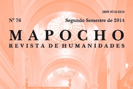 Mapocho: n° 76, segundo semestre de 2014