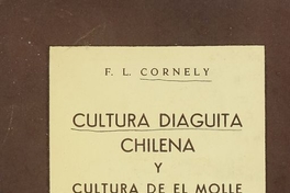 Cultura diaguita chilena ; y, Cultura de El Molle