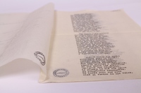 Manuscrito de Historia de primavera, de Carlos Ruiz Zaldívar (1925-2010).