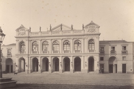 Teatro Municipal de Santiago: fachada principal, 1903