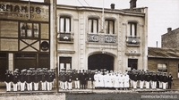 Cuartel de la Cruz Roja Chilena, filial Punta Arenas, y su cuerpo de voluntarios