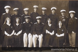 Directorio de las secciones masculinas y femeninas de la Asociación de Punta Arenas de la Cruz Roja Chilena. Punta Arenas, 1928