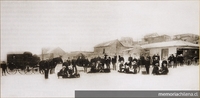 Miembros de la Sección Masculina de la Cruz Roja de Punta Arenas, hacia 1930