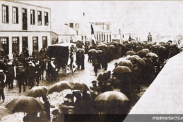 Funerales de don Vittorio Cuccini. Punta Arenas, 1906