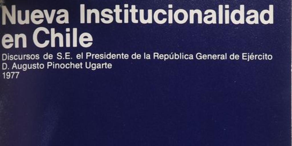 Discurso en Cerro Chacarillas, con ocasión del Día de la Juventud, el 9 de julio de 1977