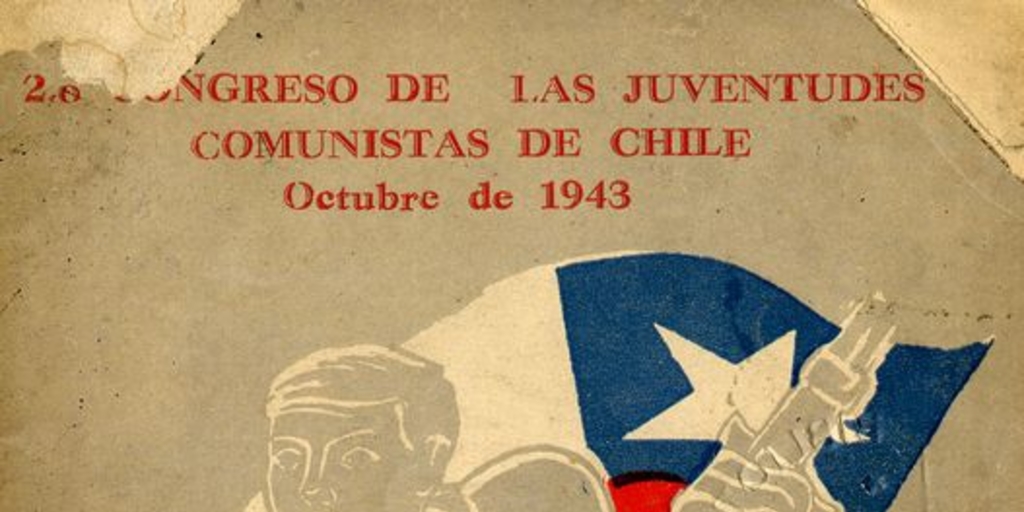 Unidad juvenil para la defensa de la patria contra el fascismo : Segundo Congreso Nacional de las Juventudes Comunistas de Chile : octubre de 1943 : informes y resoluciones