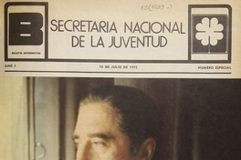 Boletín informativo: año I, nº especial, 10 de julio de 1975